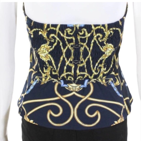 J.McLaughlin Strapless Print Top - Picture 4 of 11